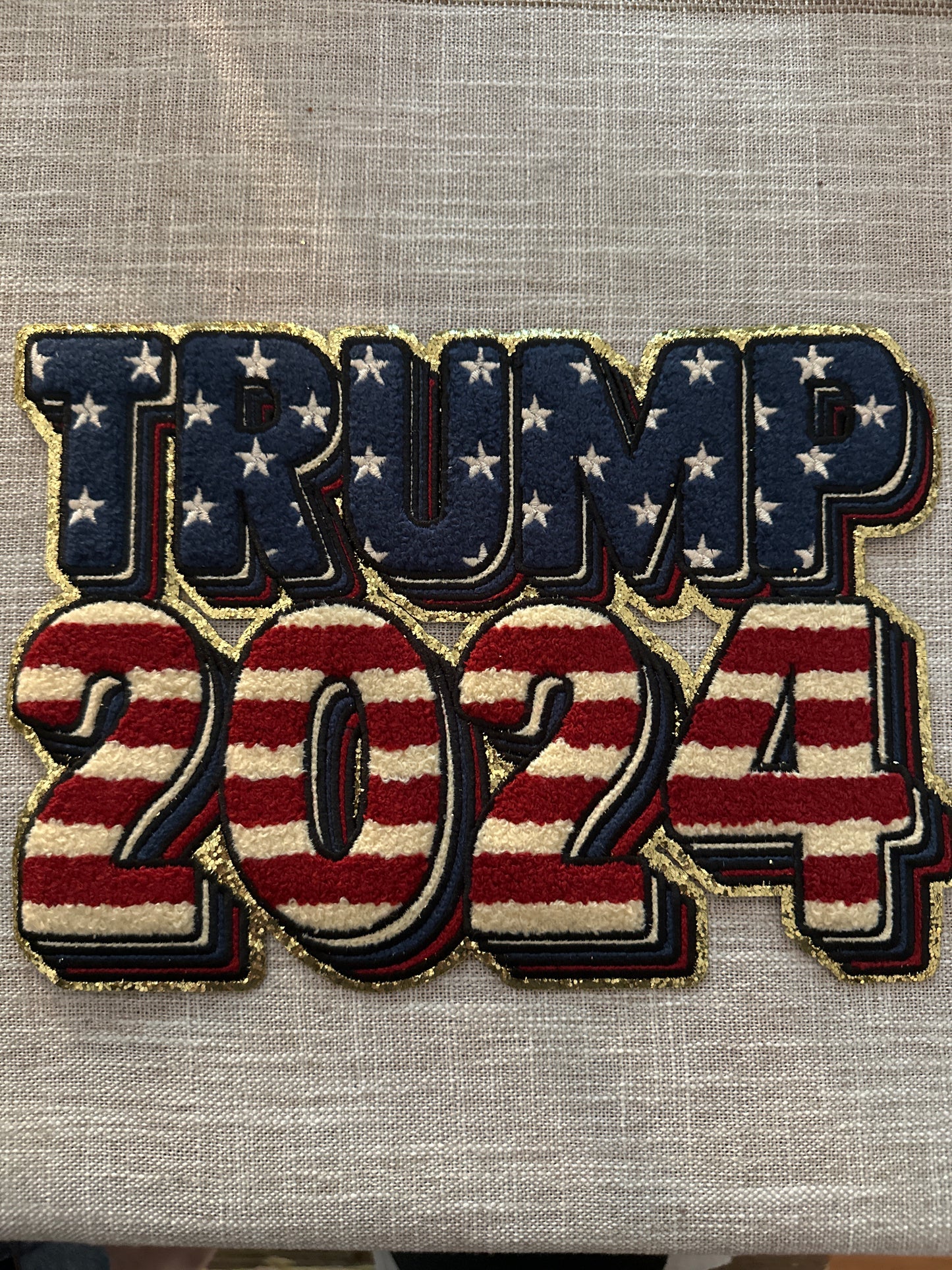 Trump 2024 Iron On Patch